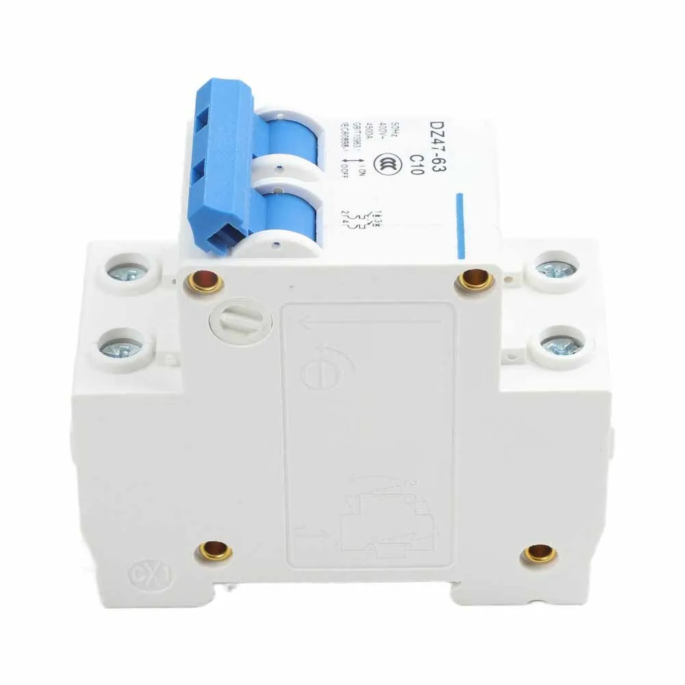 Fast for power disconnection miniature for circuit breaker 35mm DIN rail mount with PC case for low voltage electrical safety