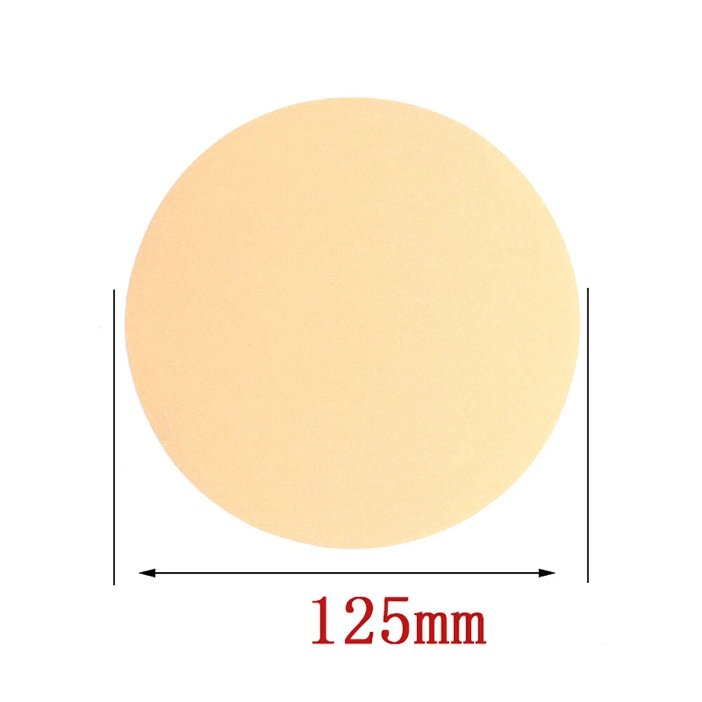 125mm Yellow Sanding Paper 5 Inch  Discs Grinder Car Woodworking Metal Grinding Disc Abrasive Polishing Tool