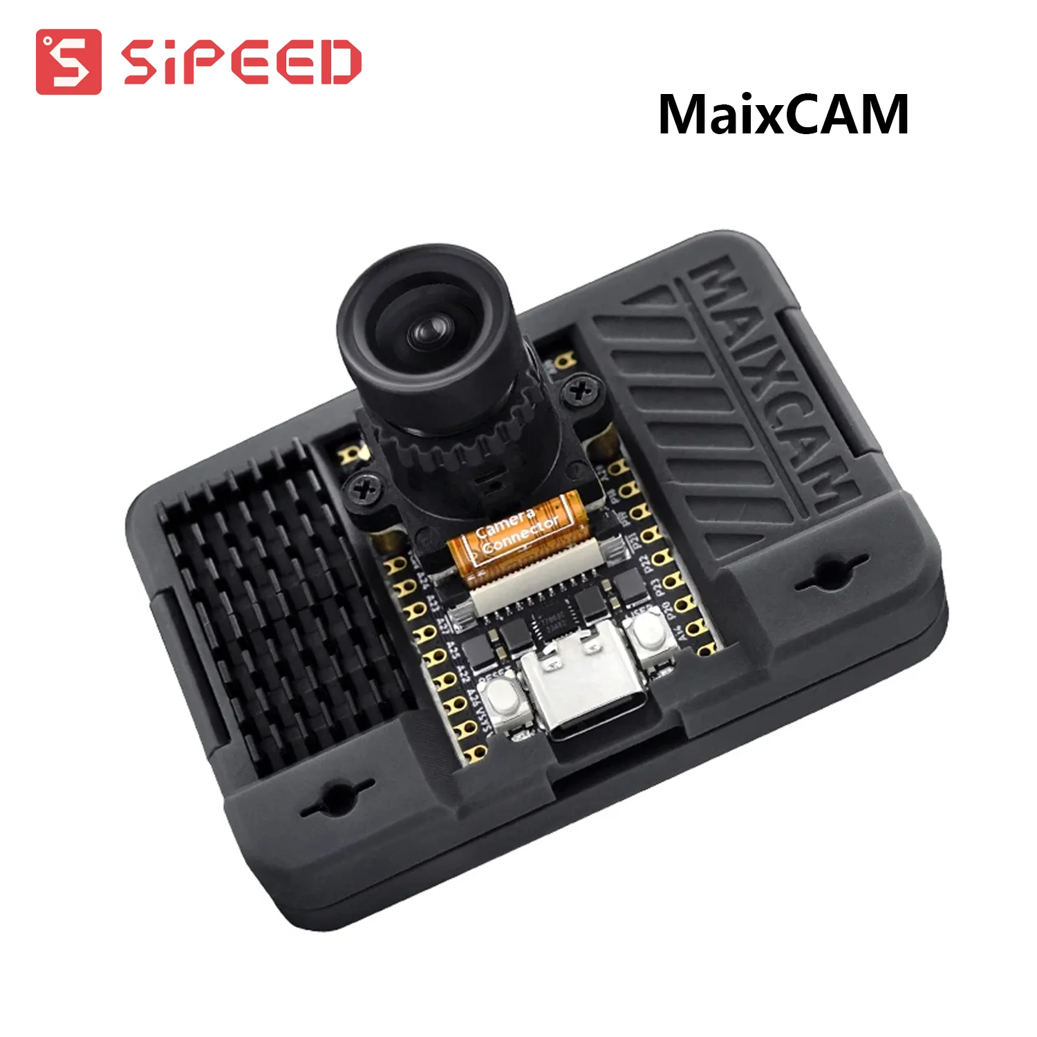 Sipeed MaixCAM-Placa de desarrollo de RISC-V, C906, NPU, RISCV, AI, cámara Visual, Audio, puerto serie, WIFI6, 1 unidad