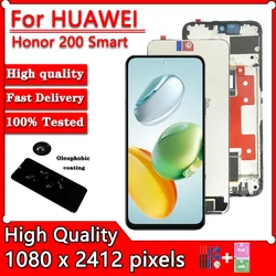 High Quality For Huawei Honor 200 Smart Display For Honor 200 Smart LCD ALT-NX1 Display Screen Touch Panel Digitizer Assembly