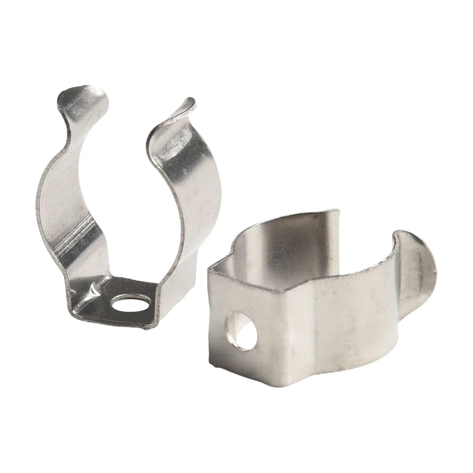 Clips Gereedschapshouder 10 Stuks Zilver 6-28Mm Mangaan Staal Open Type Vervangende Veer Terry Clips Binnenplaatsen Draagbare Accessoires