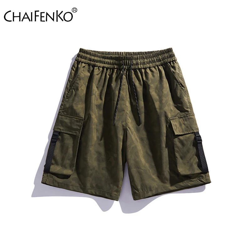 

Летние свободные модные мужские спортивные шорты, новые удобные простые повседневные шорты, уличные универсальные мужские шорты-карго с несколькими карманами