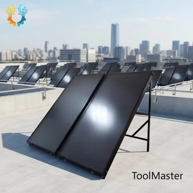 

【2026】Yangzi 50L Freestanding Flat Plate Solar Collector Black Titanium Alloy Coating Efficient Thermal Energy Absorption For Ho