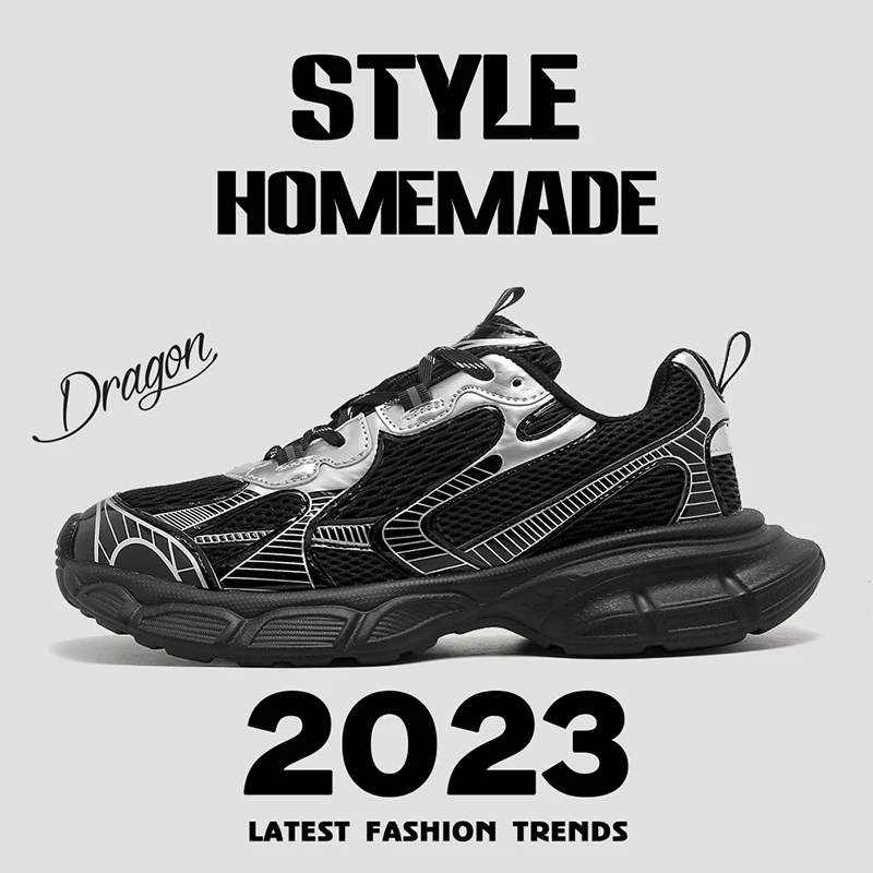 

MODX Men's new fashion Daddy shoes Trend comfortable casual walking shoes