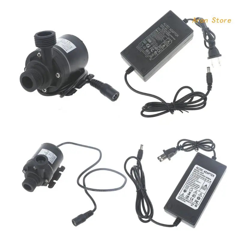 

DC24V/12V Micro Brushless Motor Water Threaded Water for Solar Fountains, Fish Pond, Aquarium