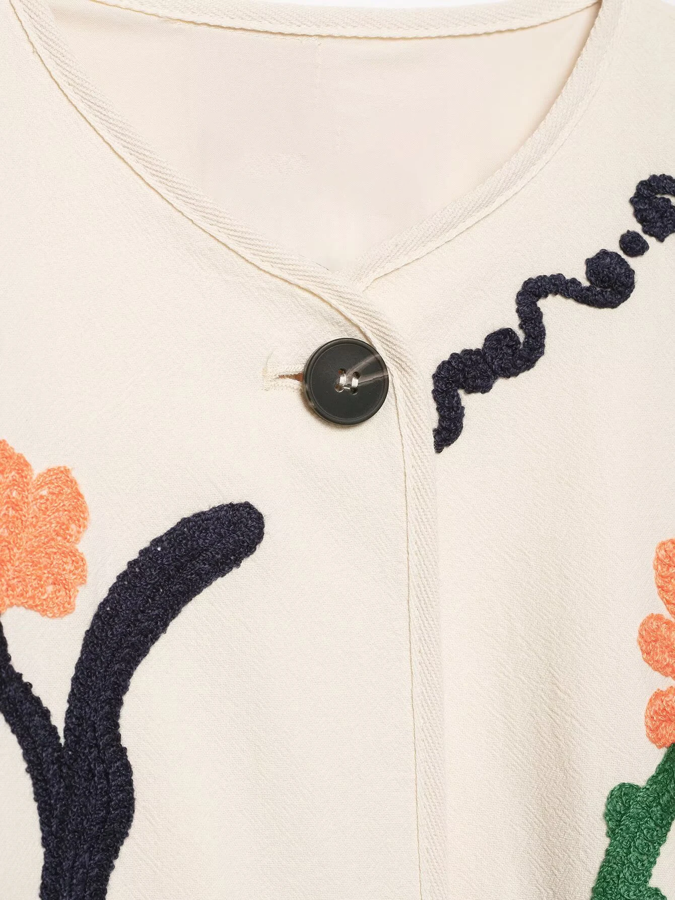 KONDALA Vintage Mode 2026 Elegante Damenjacke mit Blumenstickerei Lässige Moderne Schicke Damen-Streetwear Herbst Mujer Oberbekleidung – Detail 23
