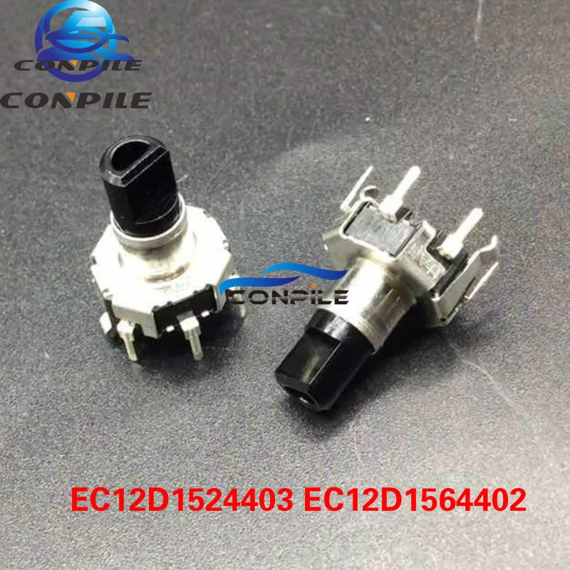 2pcs for ALPS rotary encoder EC12D1524403 EC12D1564402 car navigation audio equipment for pioneer radio