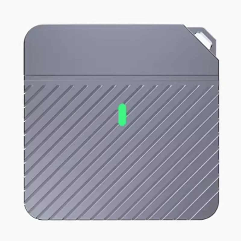 

Ultra Fast External Solid State Drive Enclosure Conveniently Connects to Type C Devices for Quick Data Transfer