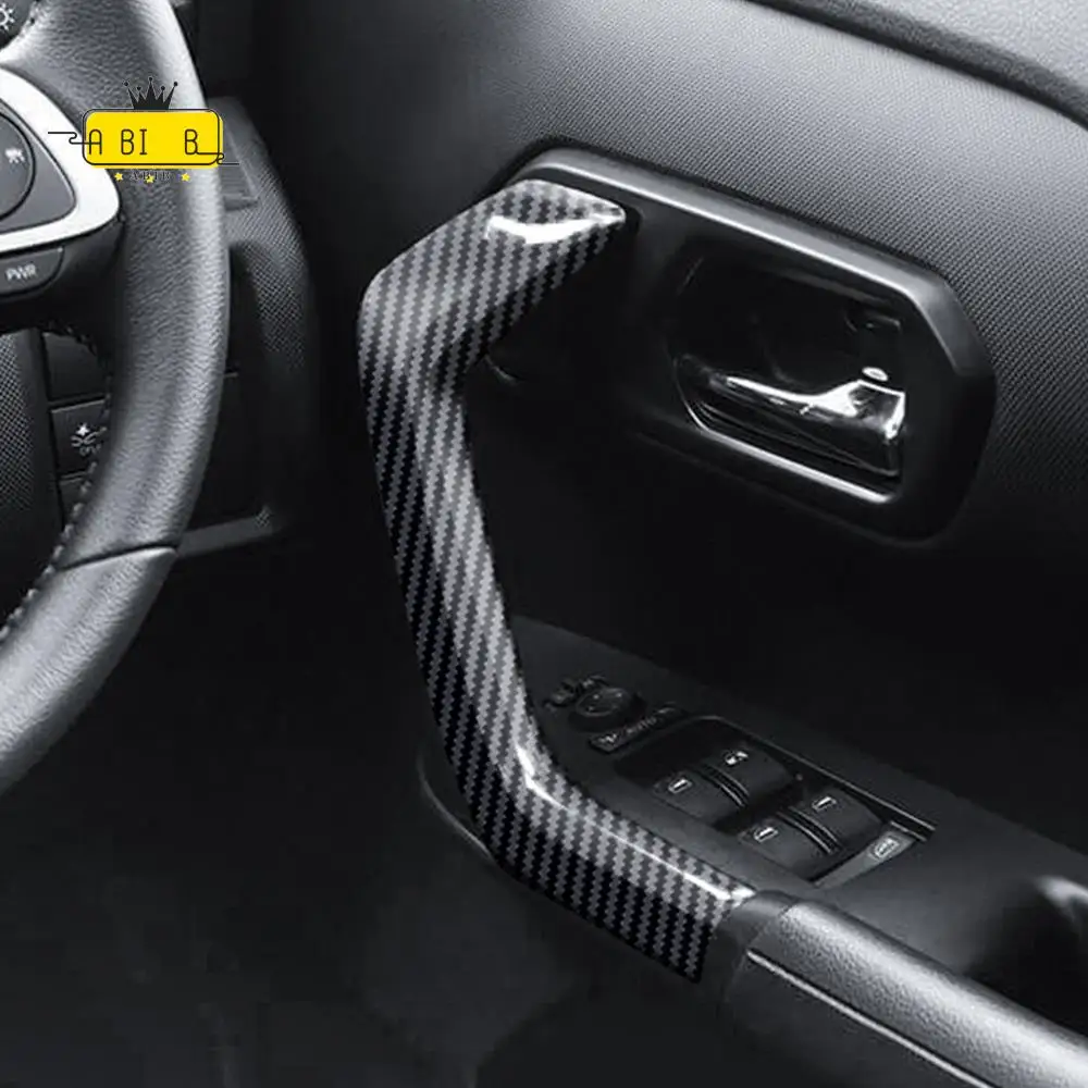 ABIB -Car Door Inner Handle Panel Door Handle Panel Cover Car Door Inner Handle Panel Frame For Toyota Rise RAIZE 2021