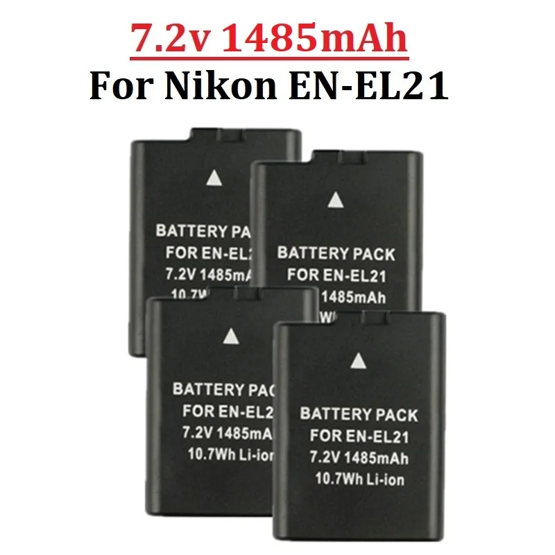 ORIGINAL 1485MAH EN-EL21 EN EL21 ENEL21 CAMERA BATTERY FOR NIKON 1V2 1 V2 EL21 BATTERY