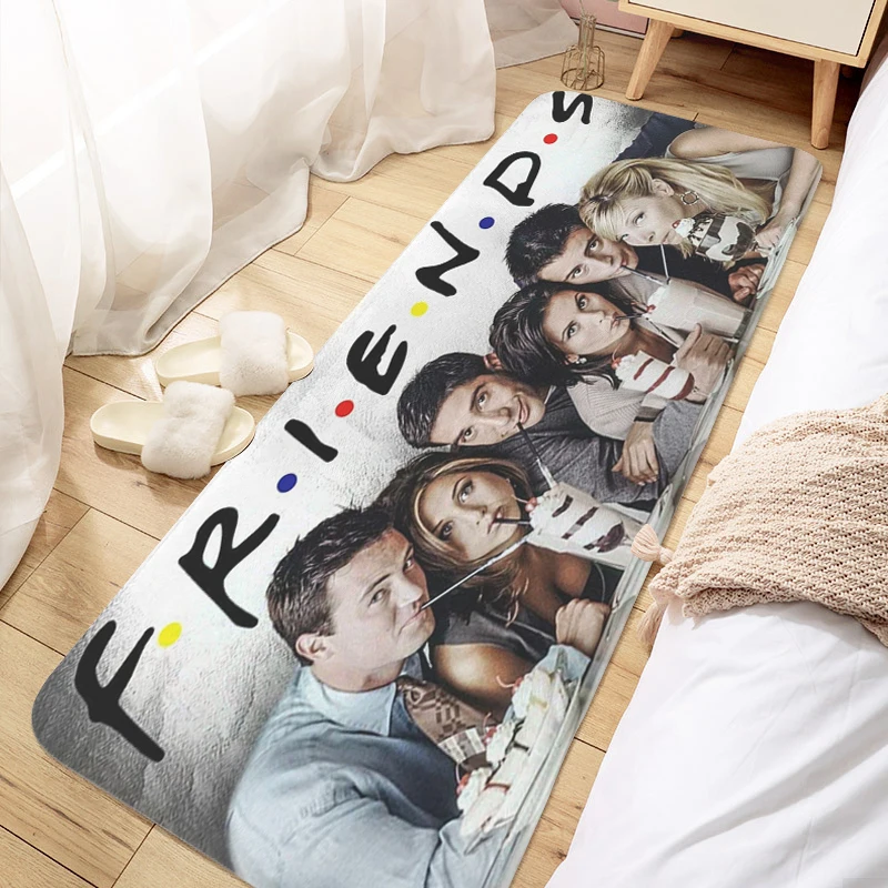 

Friends tv Show Balcony Bathroom Foot Mat Entrance Door Doormat Bedroom Rug Slip-resistant Home Decor Items Room Floor Carpet
