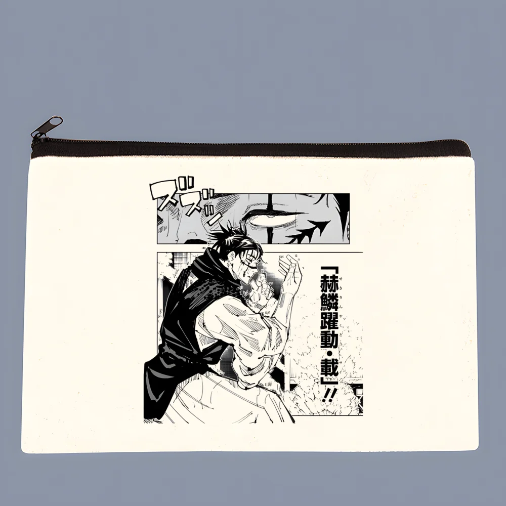jujutsu kaisen  jjk choso Canvas coin purse custompattern logo storage pouch canvas bag new coin bag key coin purse