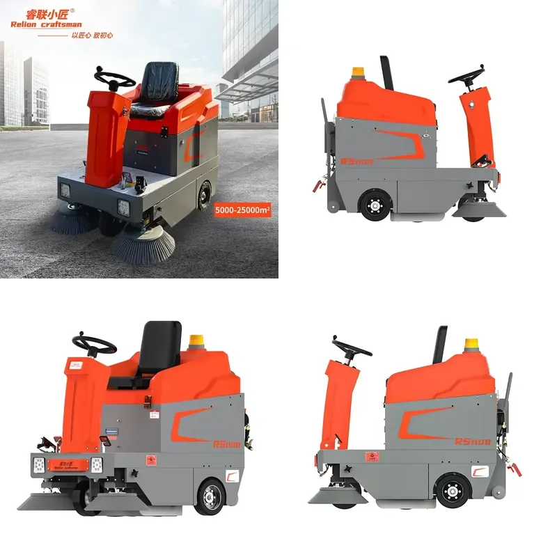 [2026] Promotional 1450B Electric Heavy Sweeper Floor Cleaning Sweeper Broom