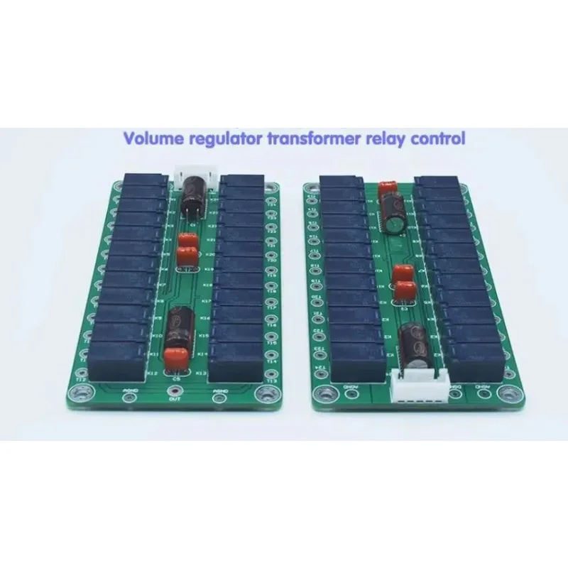 Relay switching 24 level volume transformer volume remote control display control board