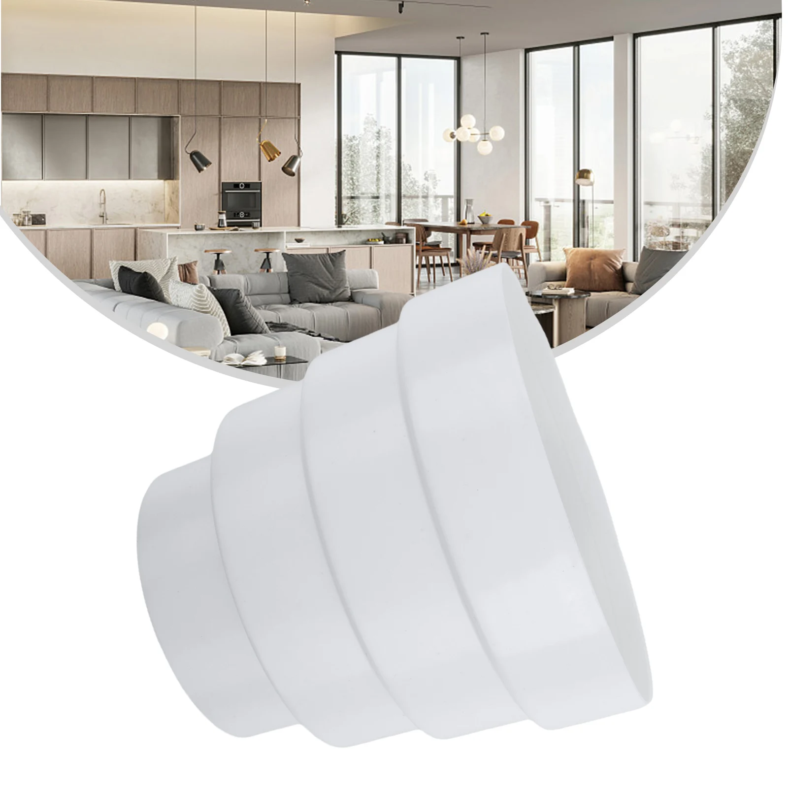 Duct Multi Reducer Extractor Fan Pipe Connector 80/100/110/120/150/160mm Ventilation Duct Multi Reducer For Air Ducts Connecting