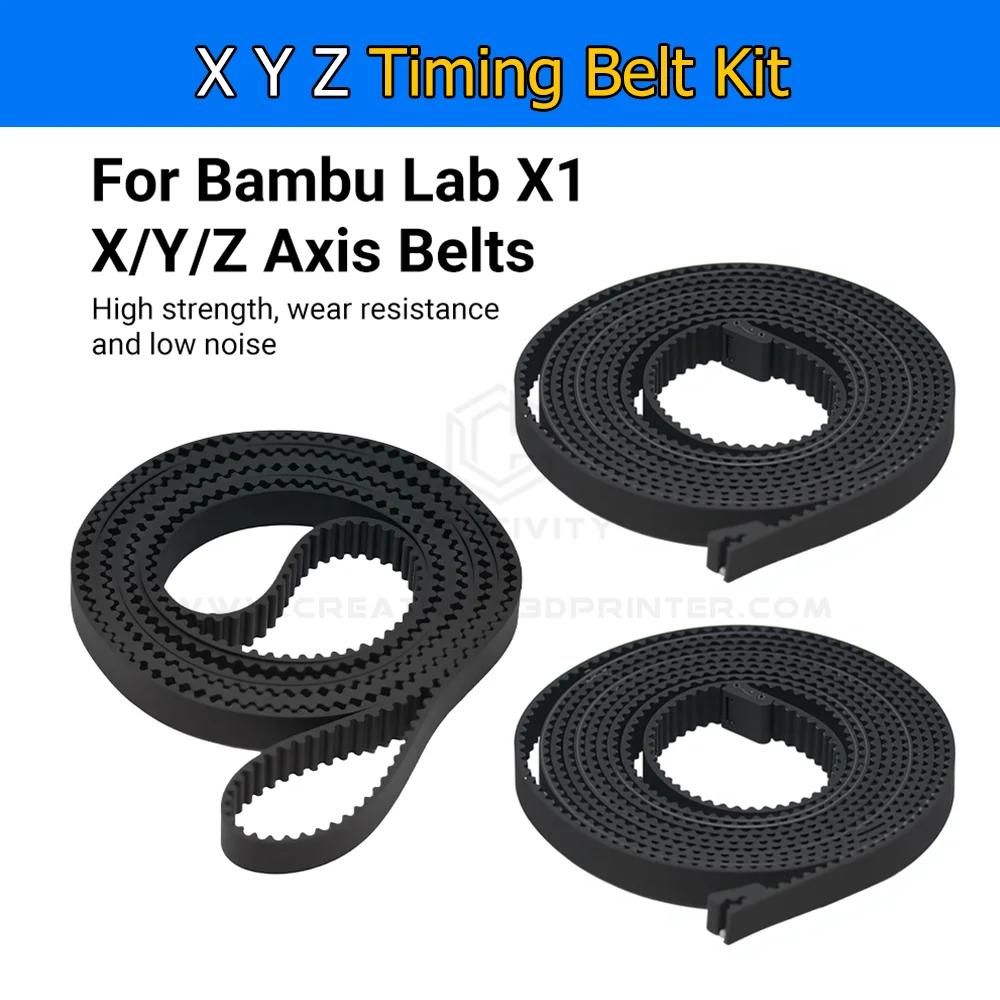 �y�Z�[�����zBambu Lab X1 P1P P1S XYZ���^�C�~���O�x���g�L�b�g 2GT 6mm 1142/1442mm �ύ����ϖ��Ր��t�@�C�o�[�O���X�S�������x���g 3D