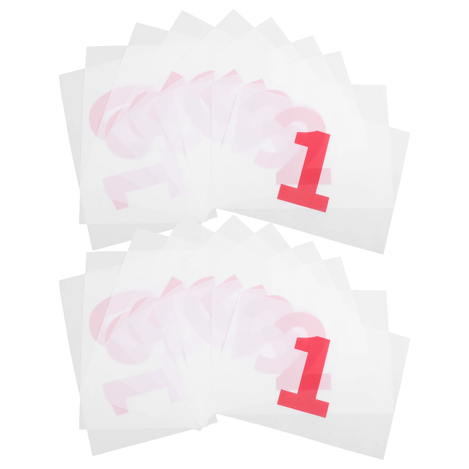 

10 Pcs Sports Number Plate Kitchen Timer Cute Bibsnaps Basketball Numbers Race Bicycle