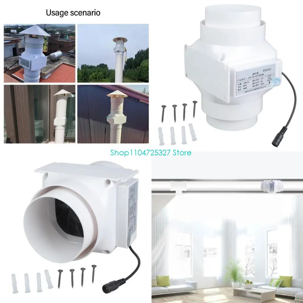 

Вентилятор вентиляционного вентиляции D8KF для эффективной передачи воздуха на кухнях для выращивания, подвалов