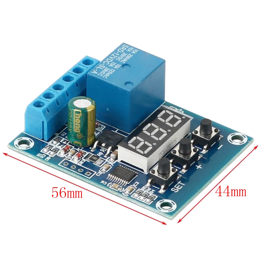 

Voltage Detection Module Relay Charge Discharge Monitoring Module Output Voltage Detection Range 0-99.9V DC 9V/12V/24V 12A