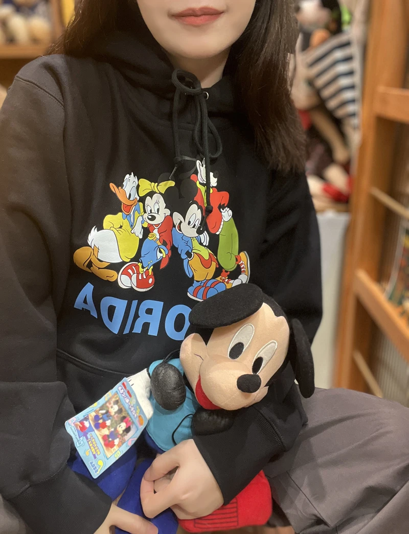 Retro Vintage Thiened Fce Hoodie Couple Sweatirt High Fly Adorable Men Women Hooded Pullover Cotton Polye...