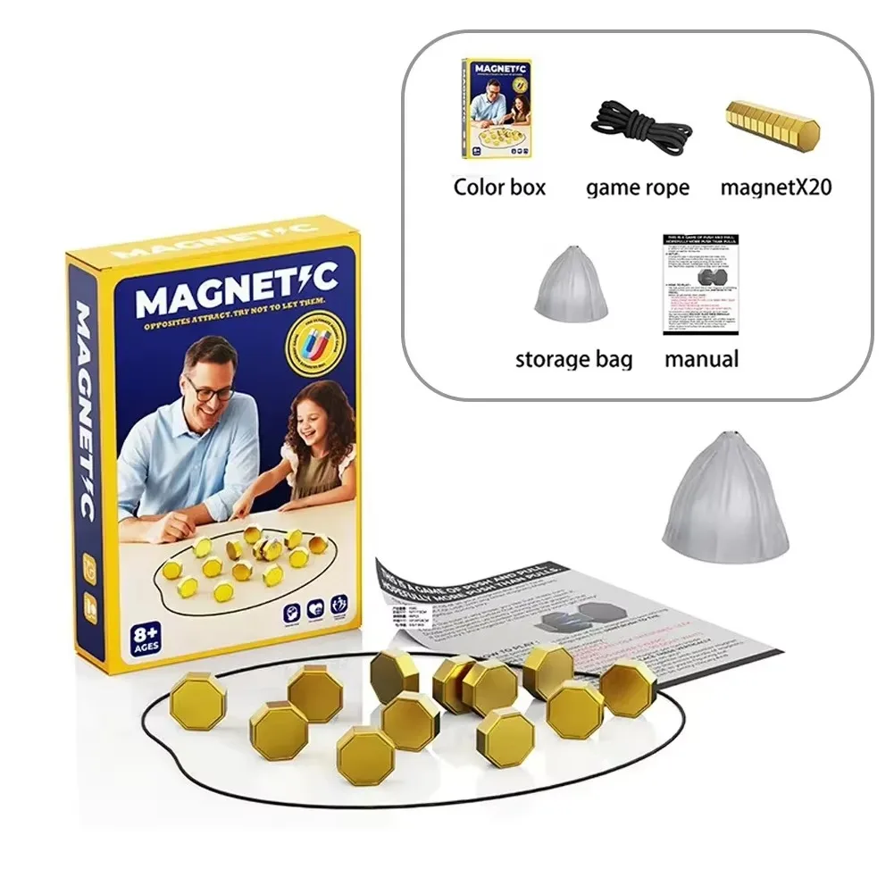 Family Party Tabletop Strategy Game Interactive Board Game with Absorption Pieces for Kids Adults