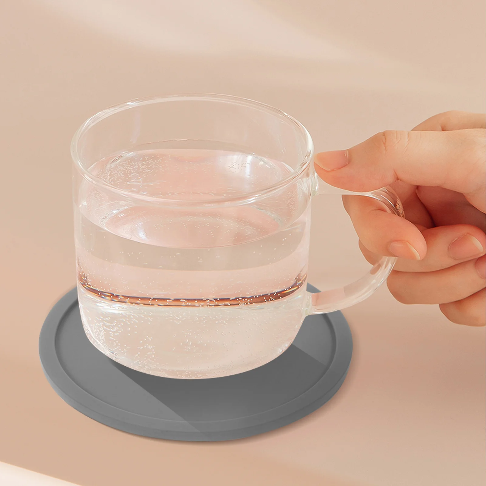 

5Pcs Food Grade Silicone Drink Coasters Nonslip Heatproof -40 to 230c Perfect for Home Bar Table Green Drink Coasters