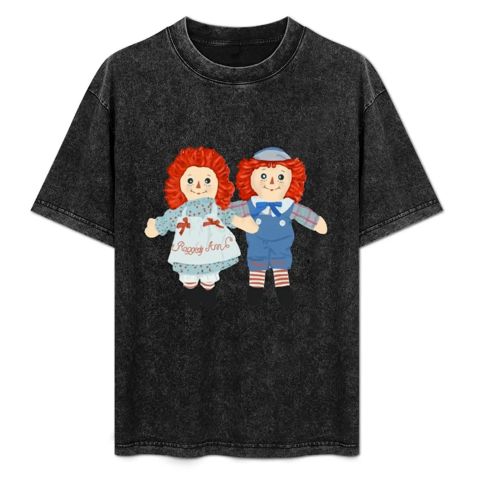 

Raggedy ann and andy T-Shirt croswit shirt man baggy shirts kawaii clothes mens graphic t-shirts anime