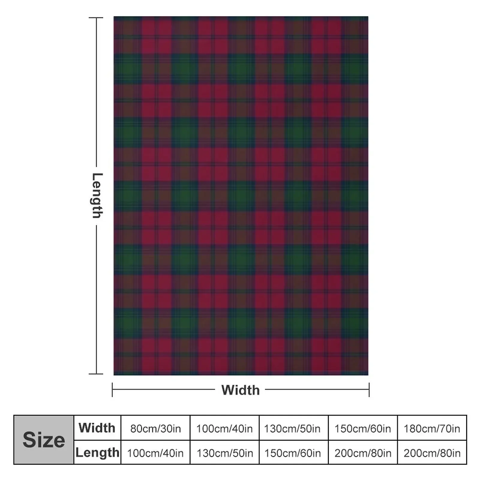 Clan Lindsay Tartan Throw Blanket valentine gift ideas Multi-Purpose Designers for winter Blankets