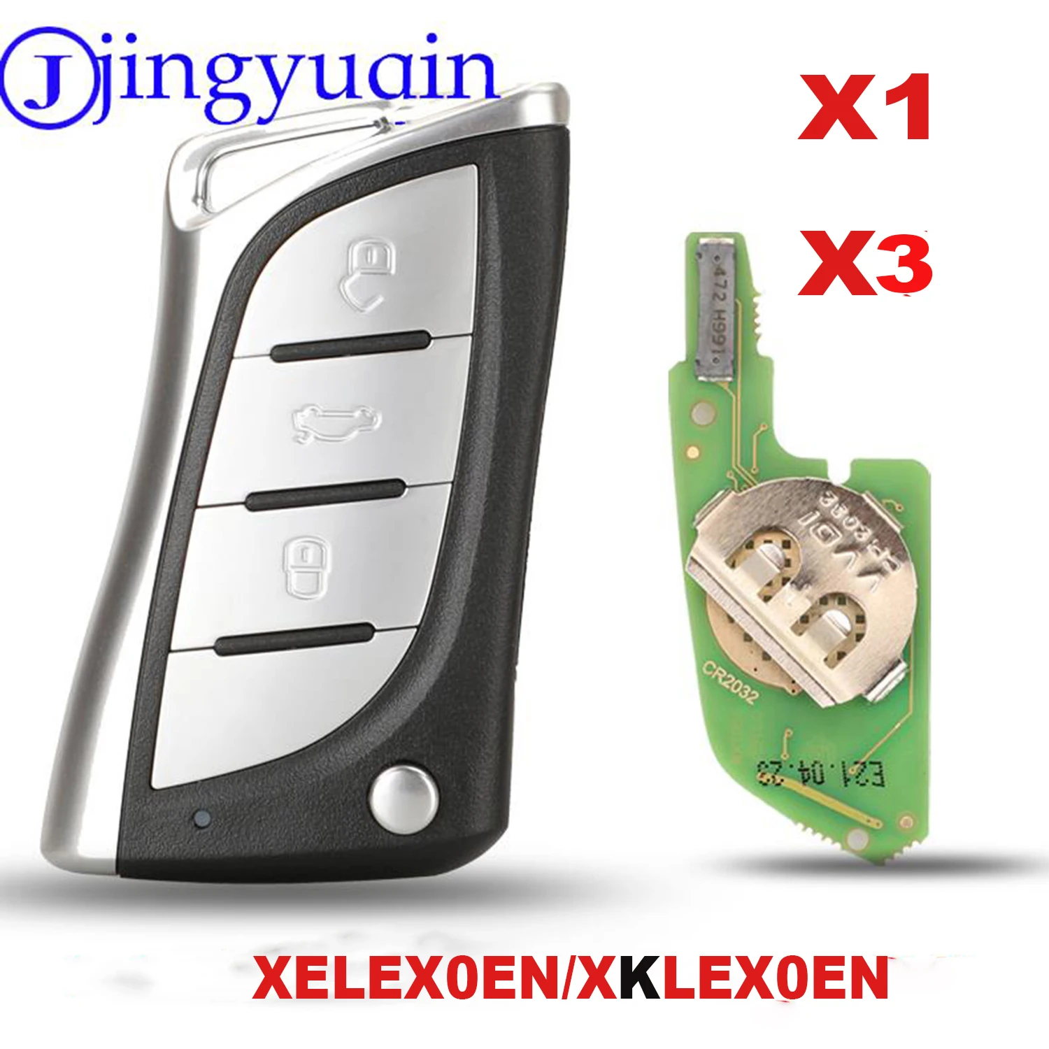 

jingyuqin X1 X3 XHORSE XELEX0EN/XKLEX0EN Remote Car Key For Lexus Remote Key for VVDI Supper Car Key Tool