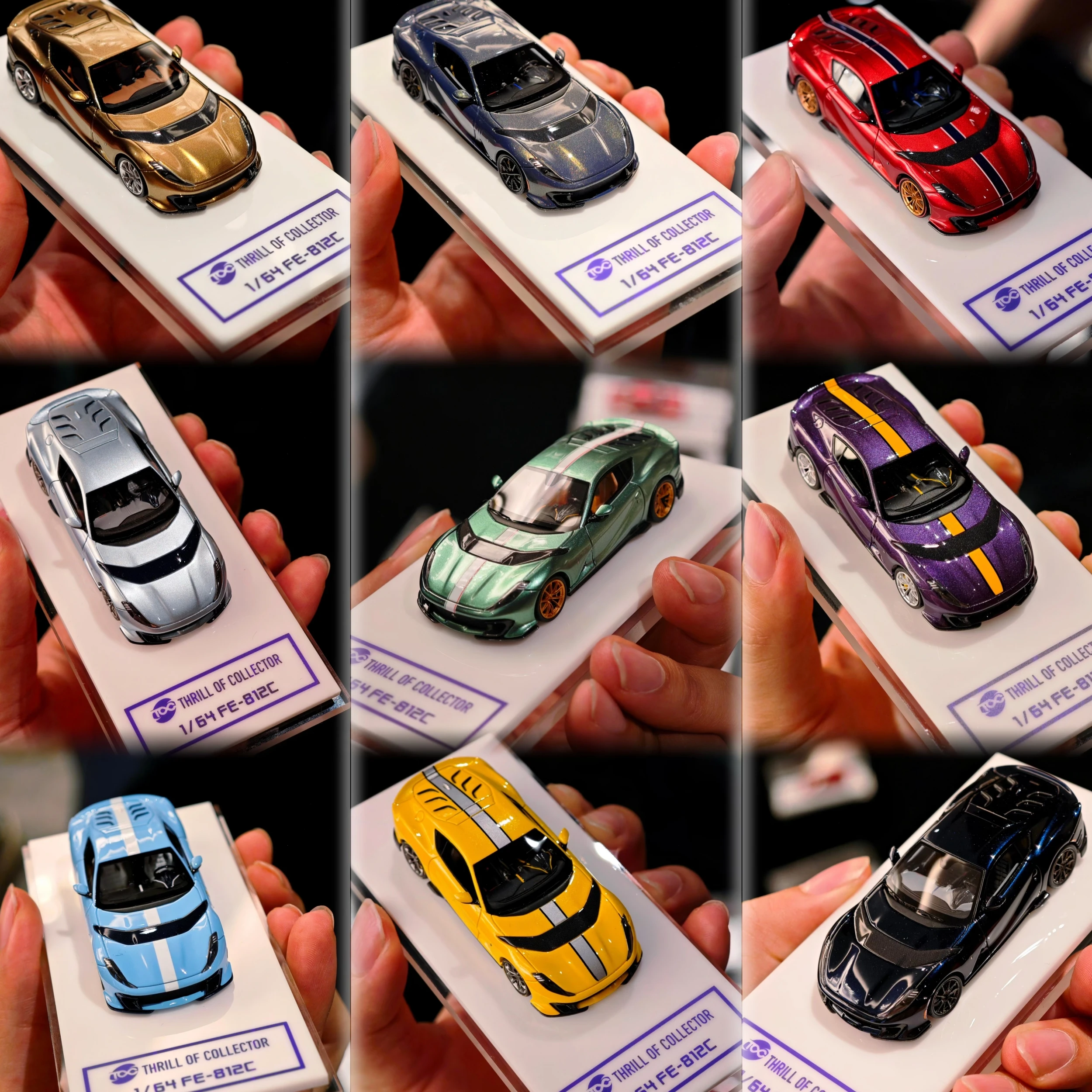 Fuelme 2025APAxpo 1:64 812C Model Samochodu z Żywicy, Limitowana Edycja Kolekcjonerska