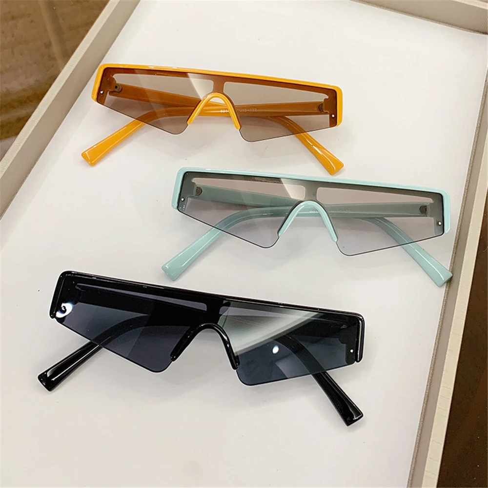 Fashion Children Sunglasses Novelty Irregular Kids Eyewear Temperament Model Catwalk Sunglasses UV Protection