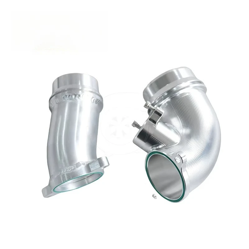 Silver Billet S58 TURBO INLET for BMW G8X G80 G82 M3 M4 21+ CNC Machined with Adaptor