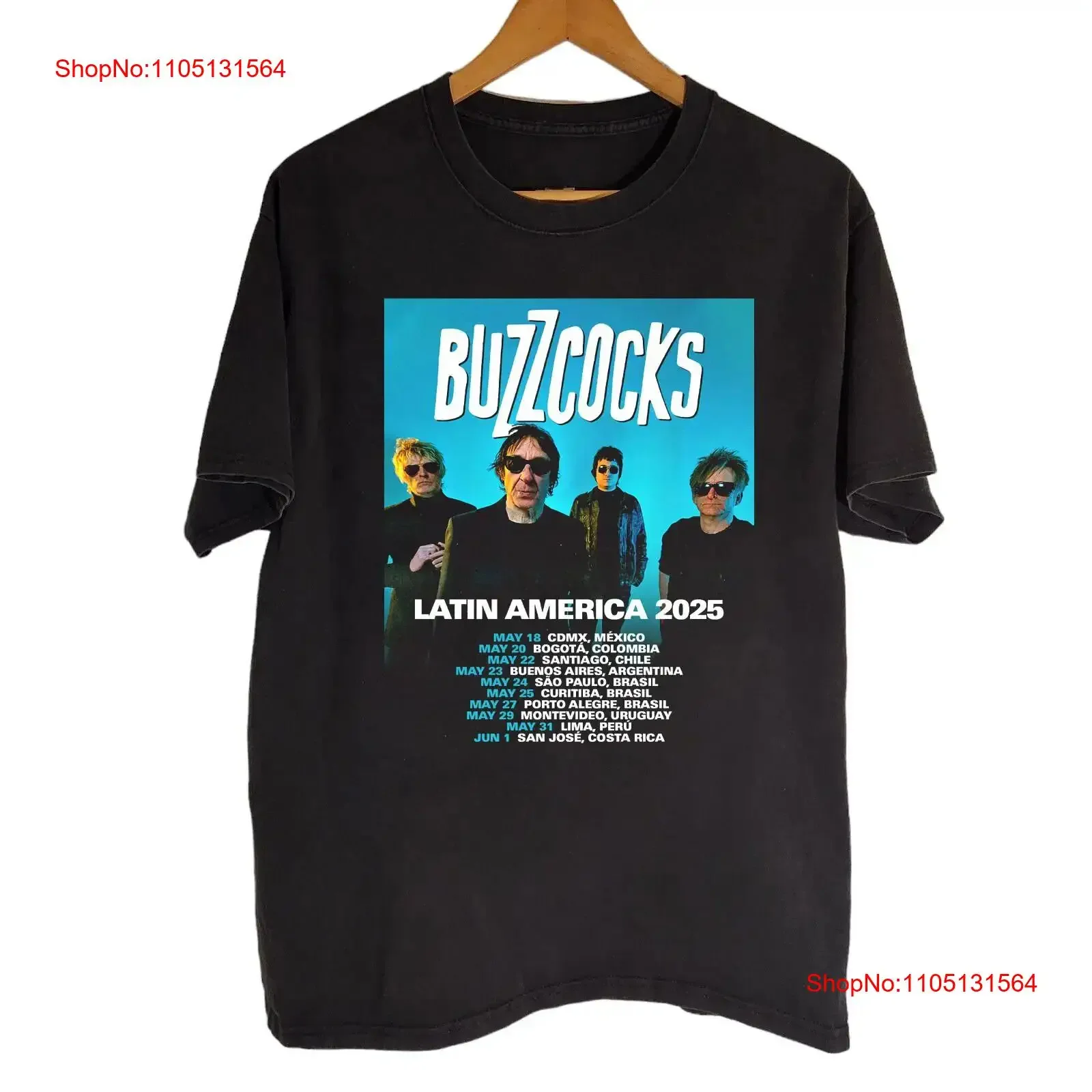 

HOT Buzzcocks 2025 Black Cotton All size S 5XL For Fans T shirt IA71 vintage Washed Stylish Stretched Casual fashion graphic