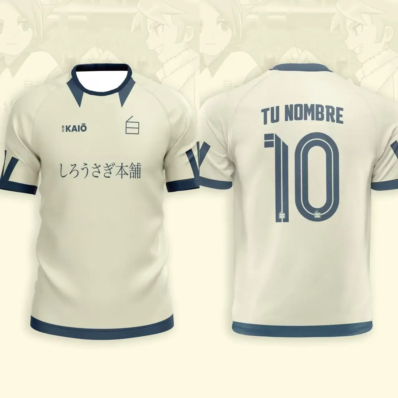 Japan Soccer Anime Jersey Inazuma Eleven Kaio Boys Girls Clothes Sports Casual Breathable Quick-Drying Oversized Daily Training image 6