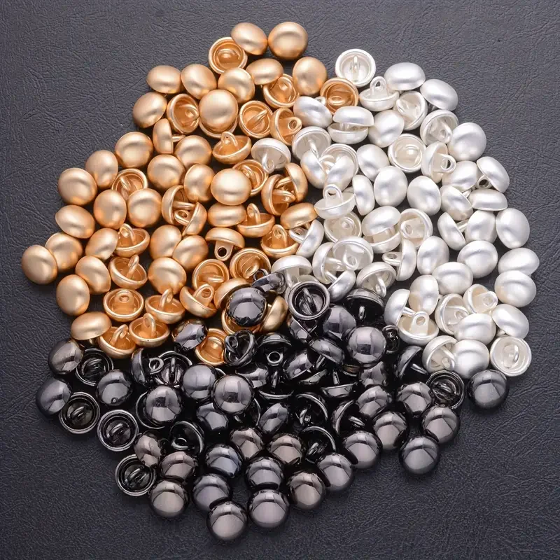 20 Stück/Packung, exquisite und kompakte 11-mm-Metallknöpfe in hochwertiger Ausführung, geeignet für Kleidung, Taschen, Schuhe, Hüte und als dekorative Accessoires.