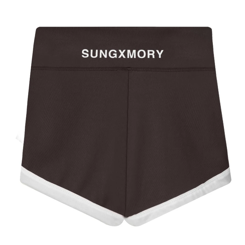 Summer Casual Women Home Shorts Sports Yoga Seamless Loungewear Pants High Waist Thin Short Pant Anti Chafing Safety Undershort_ecoleips.com