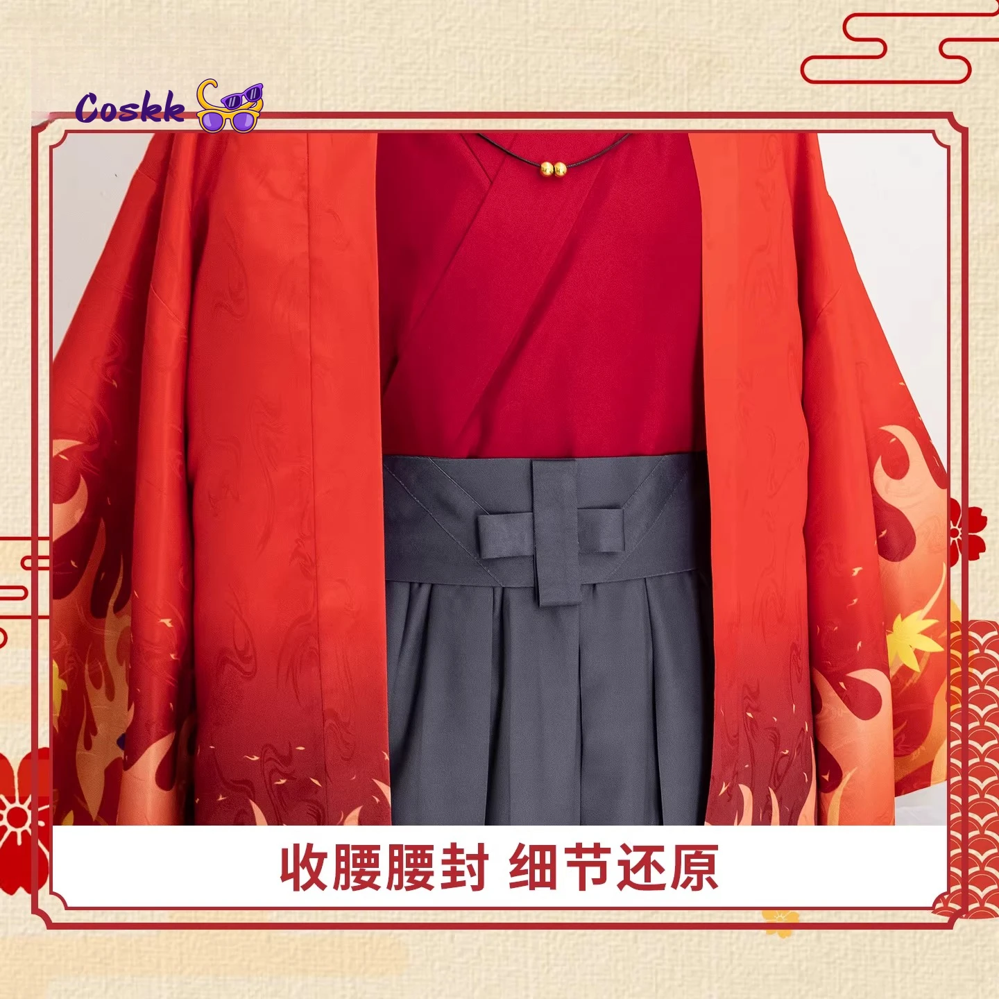 Demon Rengoku Kyoujurou Cospla - Anime Cosplay Kimono recensie en prijs