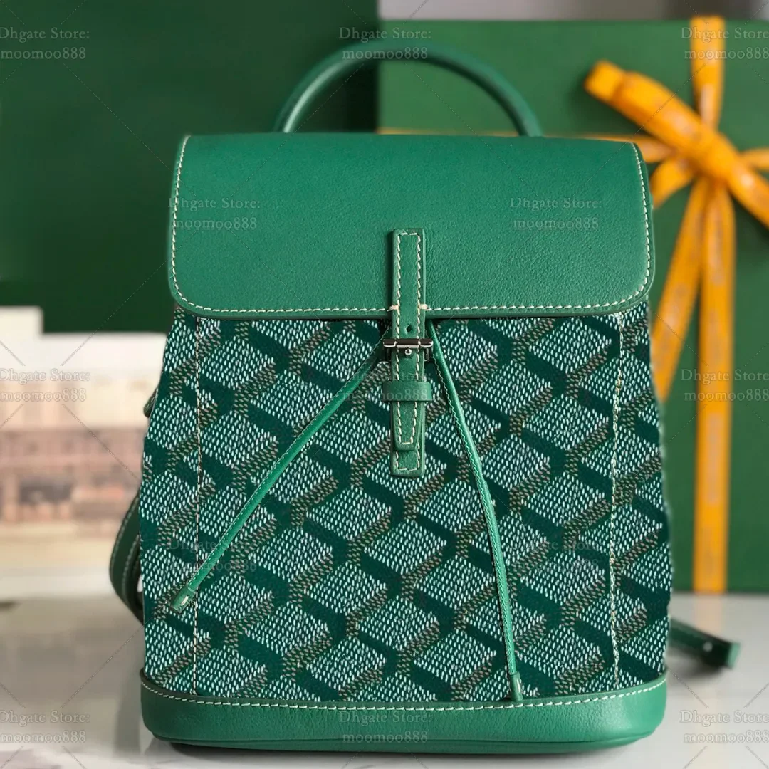 

Новые дизайнерские мини-рюкзаки 12A с зеркальным эффектом для женщин и мужчин, зеленые холщовые сумки, школьный рюкзак Alpin с кожаными ремнями на плечо