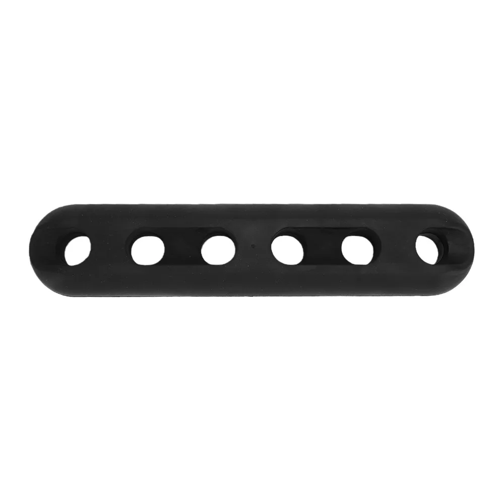 New Black Rubber Boat Mooring Snubber 215 x 45 x 30mm Universal Dock Line Shock Absorber Rubber Mooring Snubber Line Protection