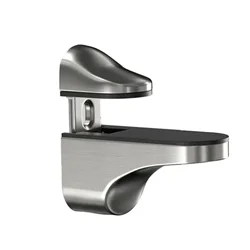 1pcs Adjustable Glass Shelf Holder Clamps Bathroom Support Brackets Shelves Holder Wood Shelves Support Shelf Brackets For Glass