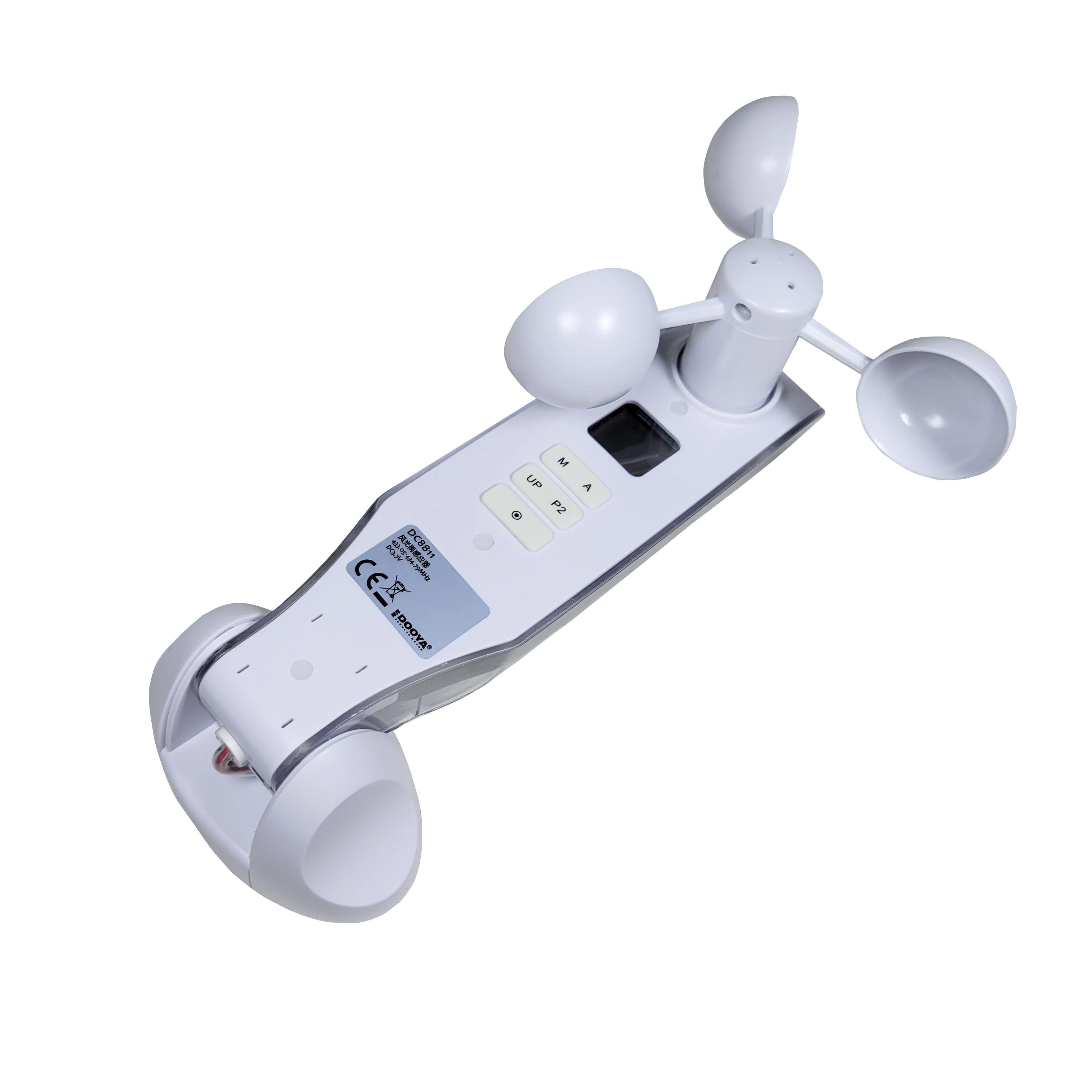 High Sensitivity Plastic Frame Awning Wind & Light Rain Sensor With Automatic Operation And DC/AC Power