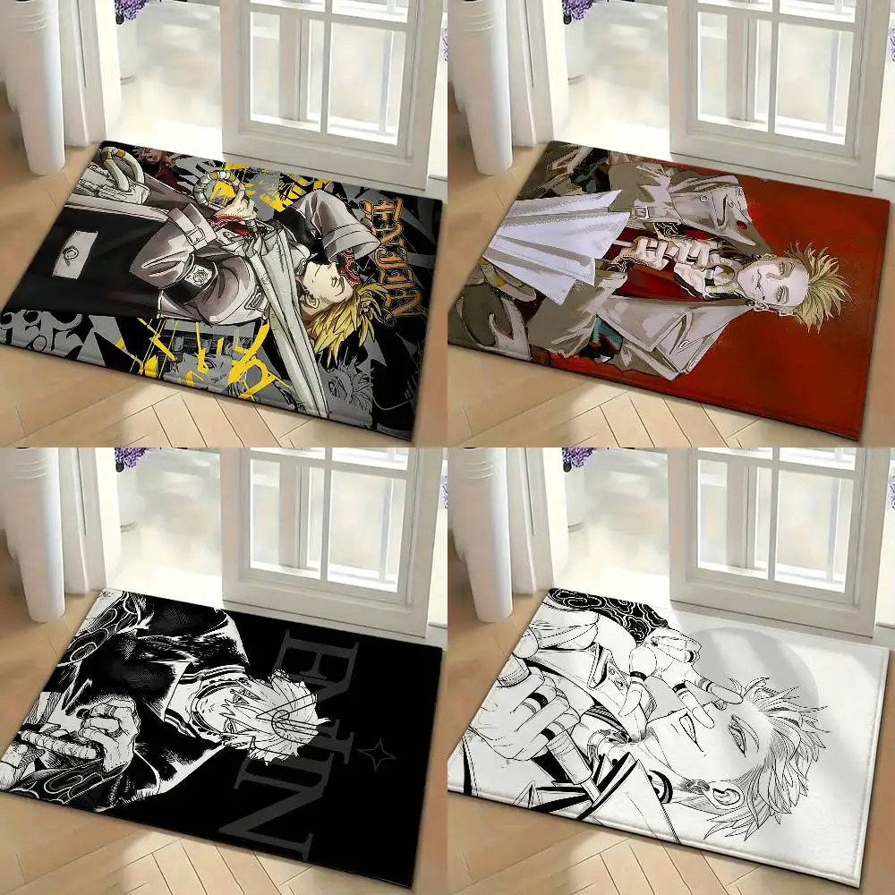 Enjin G-Gachiakuta Floor Mat Soft Non Slip for Entry Door Bathroom Indoor Home Decorative Carpet