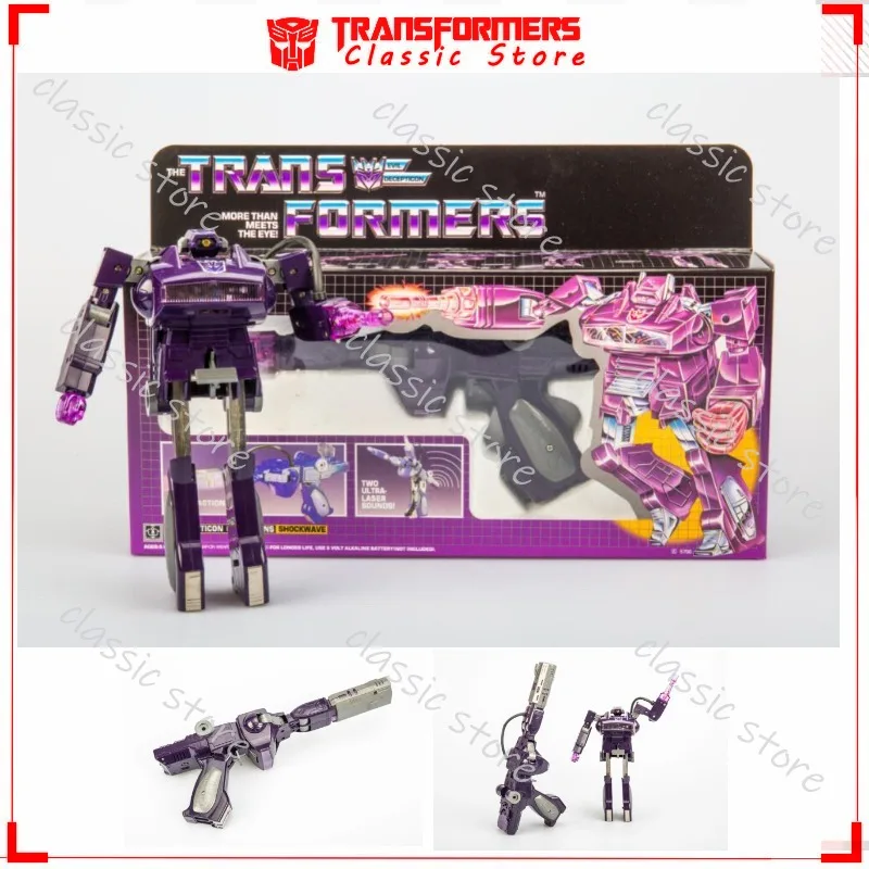 

In Stock Classic Transformers Toys G1 Reissue KO Edition Shockwave Cybertron Autobots Action Figures