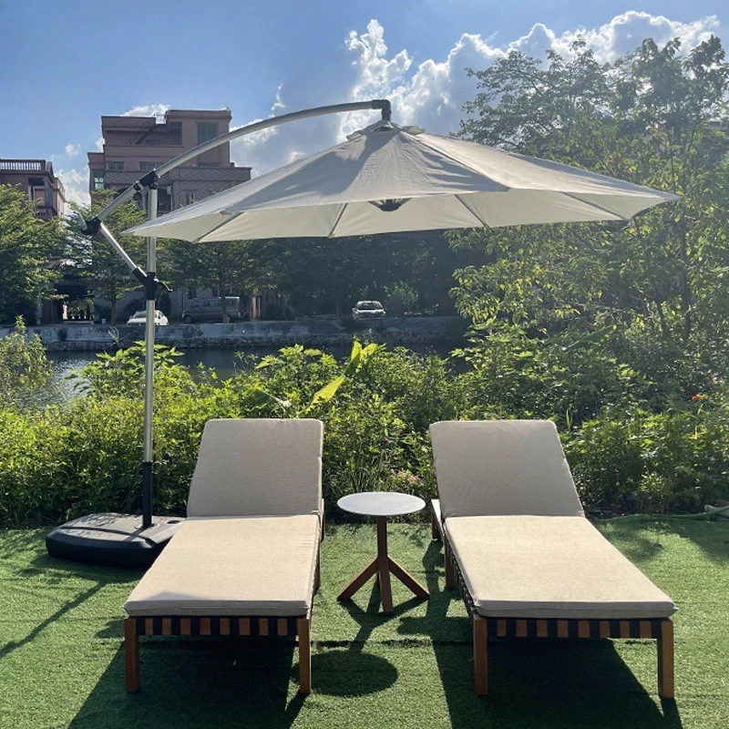 في الهواء الطلق المتسكع فيلا فناء خشب الساج حبل حمام سباحة كرسي الشاطئ شرفة شرفة المتسكع الترفيه #1