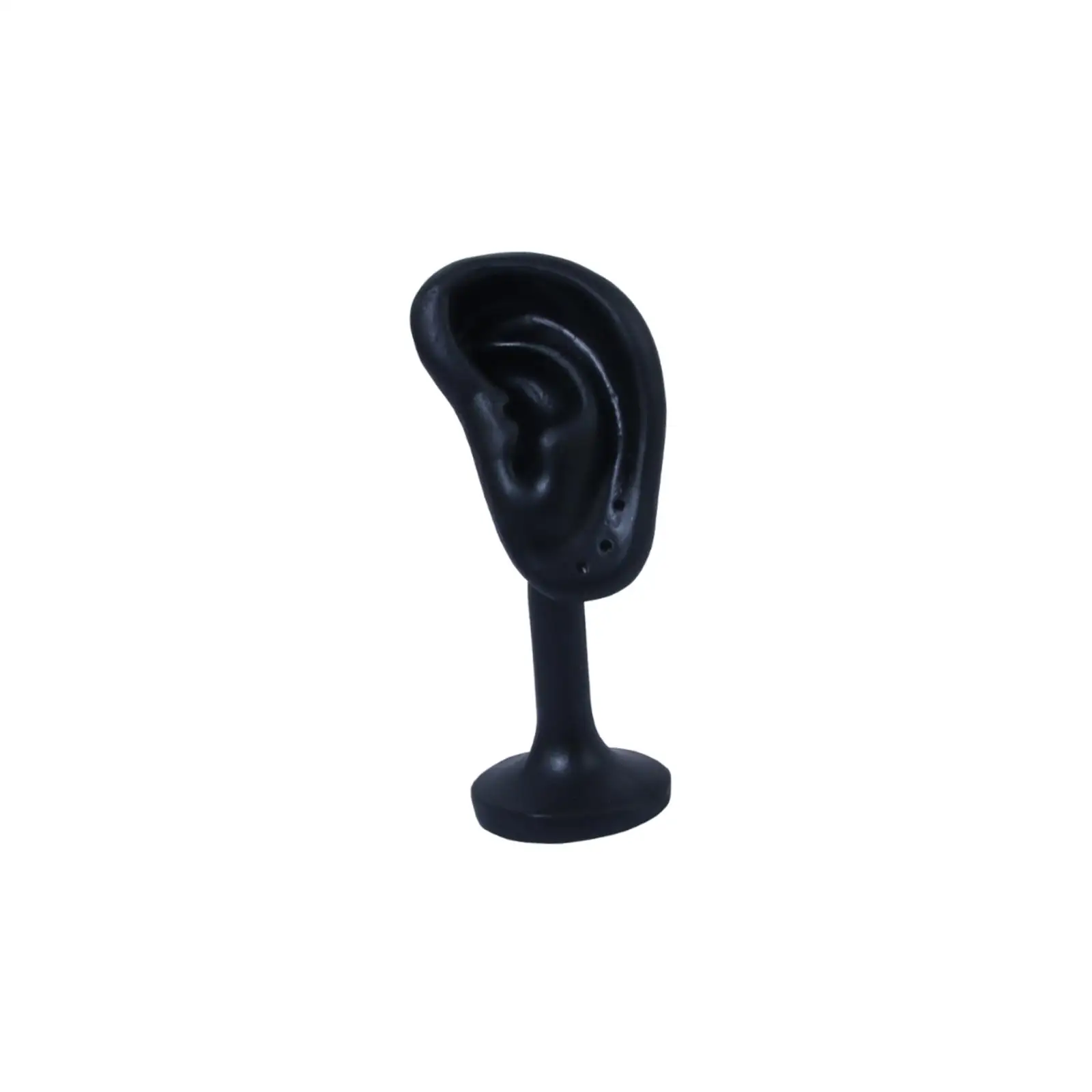 Earring Display Stand Resin Ear Shape Showcase Holder Simulation Ear Stand 10.5cm Tall
