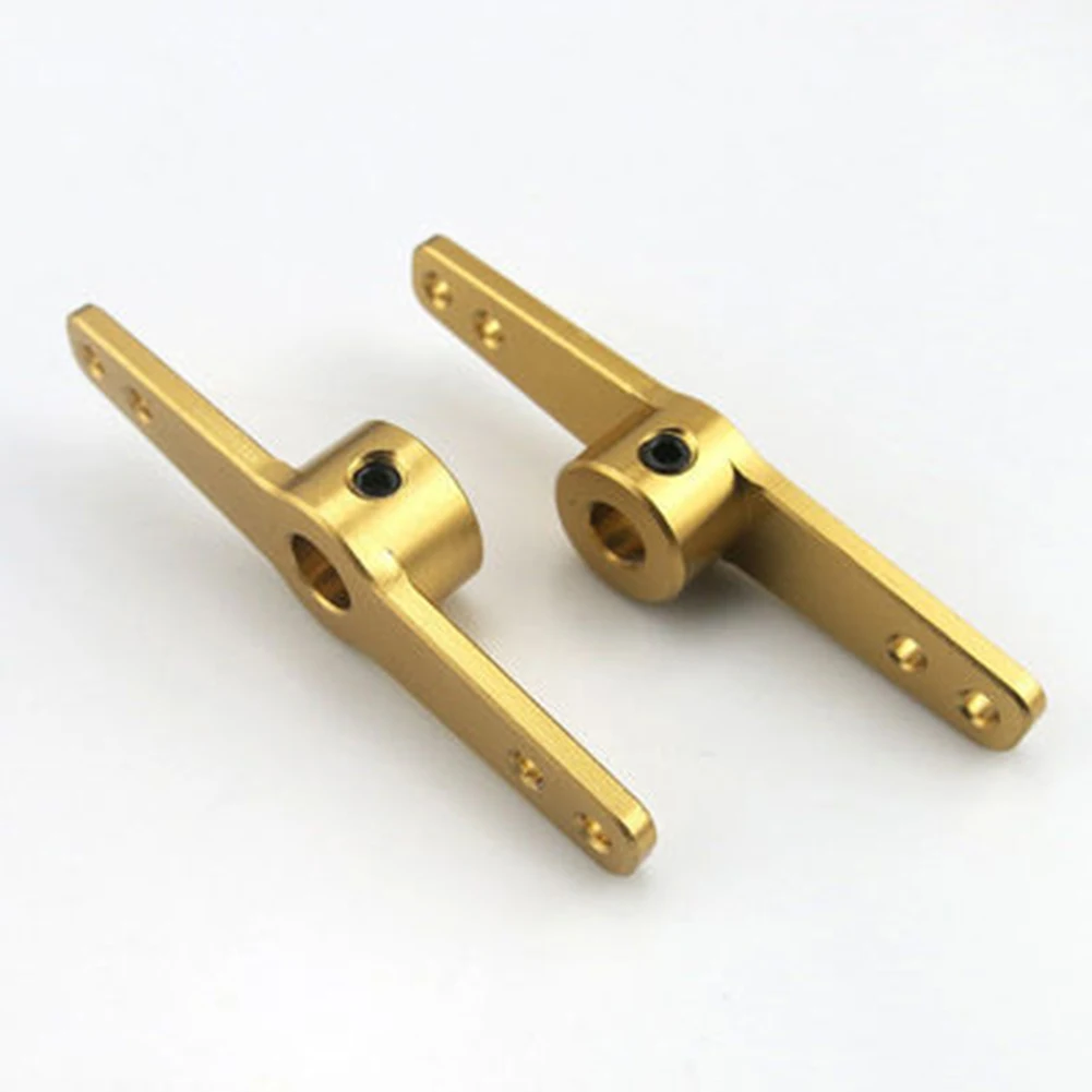 3.1mm/4.1mm/5.1mm RC Car Double Steering Rudder Tiller Arms Horn Transmission Arm Crank Connecting Rod For RC Model Car Boat