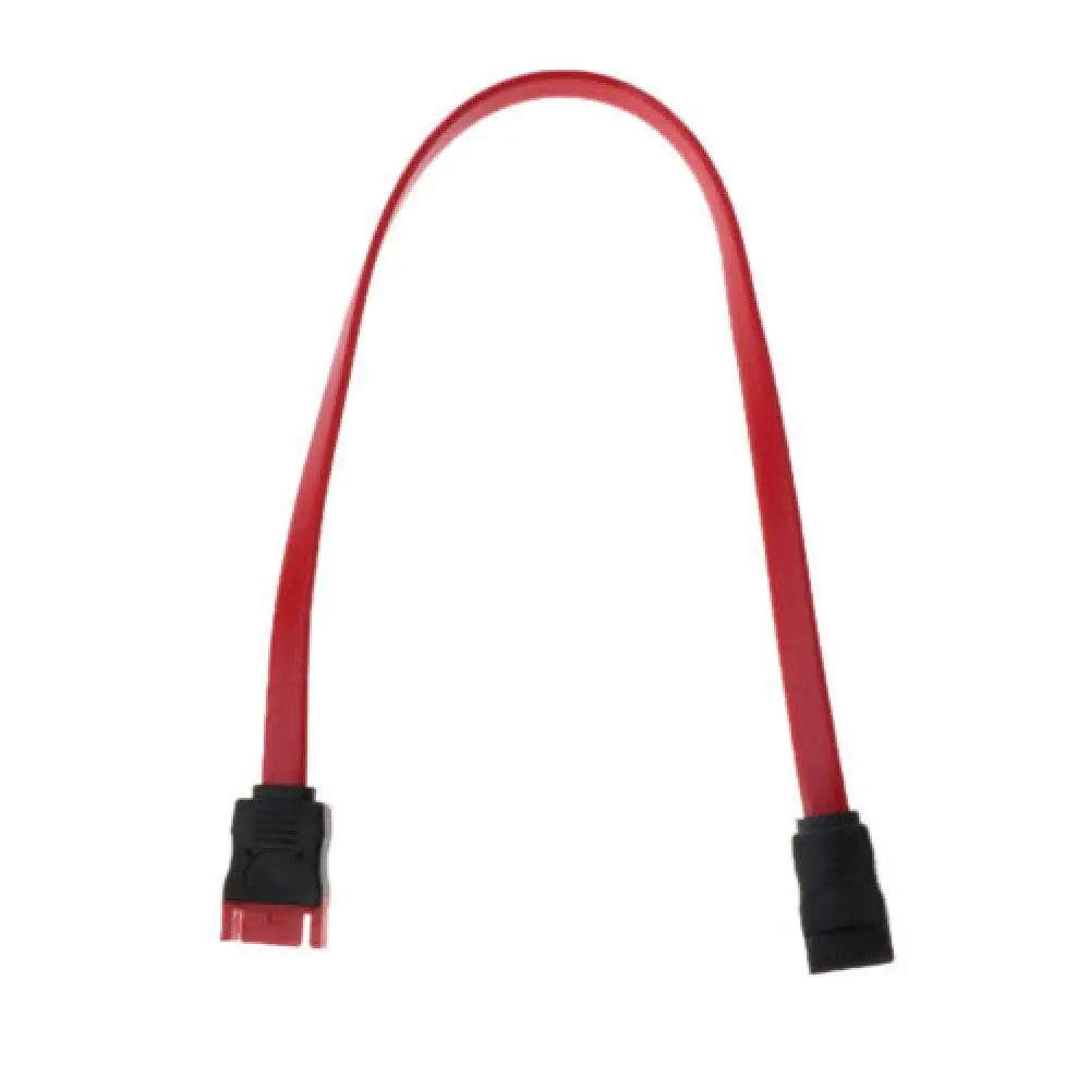 usb to sata переходник sata usb Red SATA 7 Pin Male to SATA 7 Pin Female Extension Cable Cord for HDD Hard Drive удлинитель usb