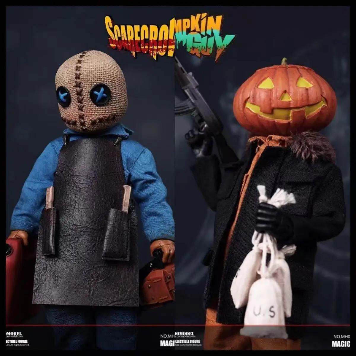

COOMODEL Magic House Series Pumpkin Man 1/12 Action Figure