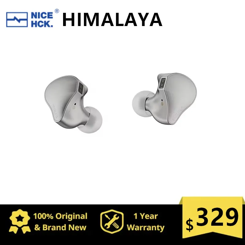

NICEHCK HIMALAYA Swappable 0.78 2Pin 10mm Dual Magnetic Dual Layer CNT Dynamic Metal Audiophile In-ear Earbud 3-in-1 Plug IEM