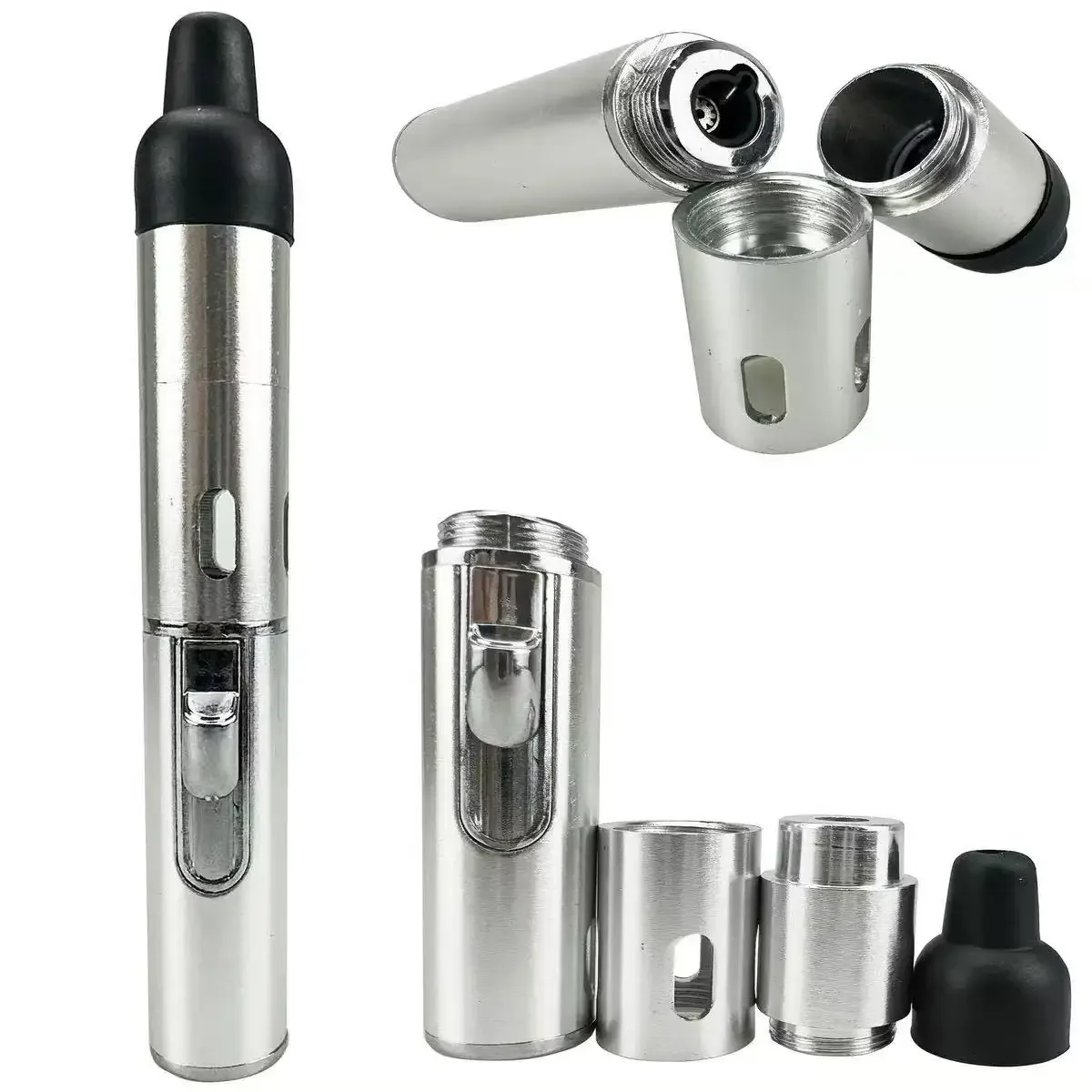 Meistverkauftes Multifunktionales Aromatherapie-Feuerzeug in Vielen Ländern, Tragbare Mini-Metallhülse, Abnehmbar zur Reinigung